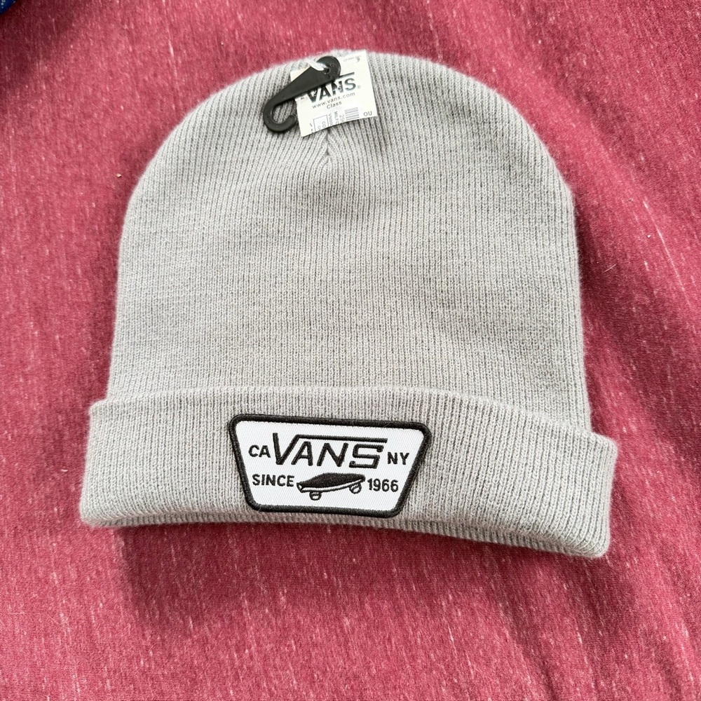Vans Light Gray Knit Beanie